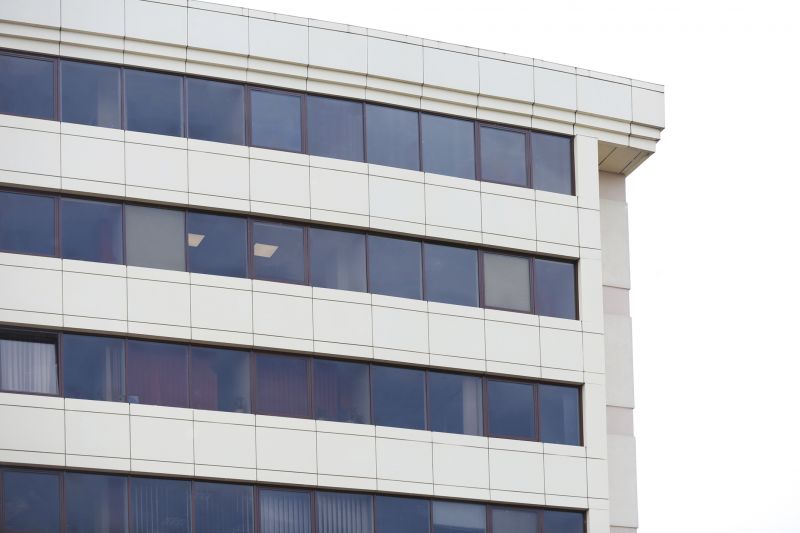 Office Building with Tinted Windows